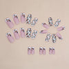12 Sizes-24 Pcs Press On Nails W1451
