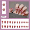 12 Sizes-24 Pcs Press On Nails R402