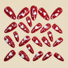 12 Sizes-24 Pcs Press On Nails Y1664