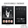 12 Sizes-24 Pcs Press On Nails C653