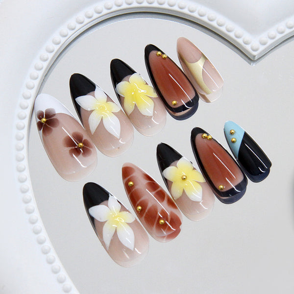 12 Sizes-24 PcsPress On Nails Z1147