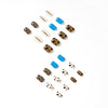 12 Sizes-24 Pcs Press On Nails JP1363