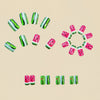 12 Sizes-24 Pcs Press On Nails Y731