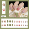 12 Sizes-24 Pcs Press On Nails R455