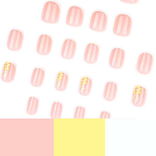 12 Sizes-24 Pcs Press On Nails JP3898