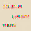12 Sizes-24 Pcs Press On Nails Y559