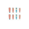 12 Sizes-24 Pcs Press On Nails JP1391