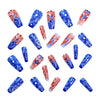 12 Sizes-24 Pcs Press On Nails Y654