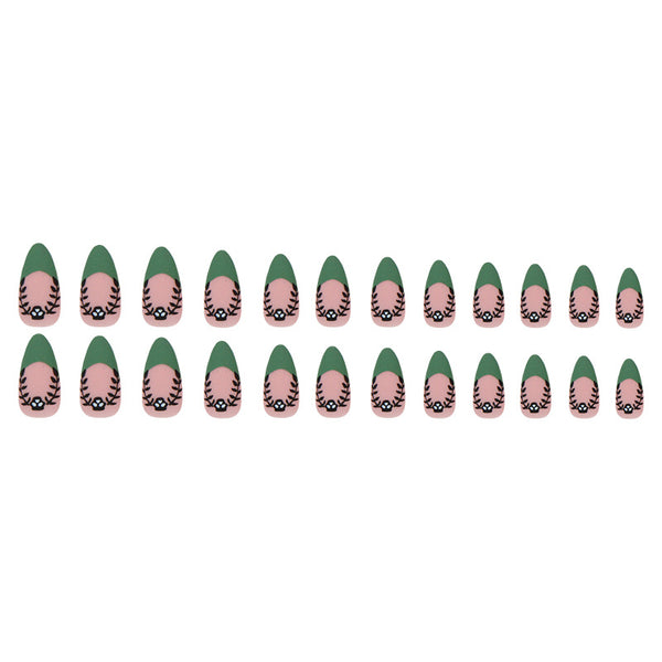 12 Sizes-24 Pcs Press On Nails W718