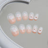 12 Sizes-24 Pcs Press On Nails K016
