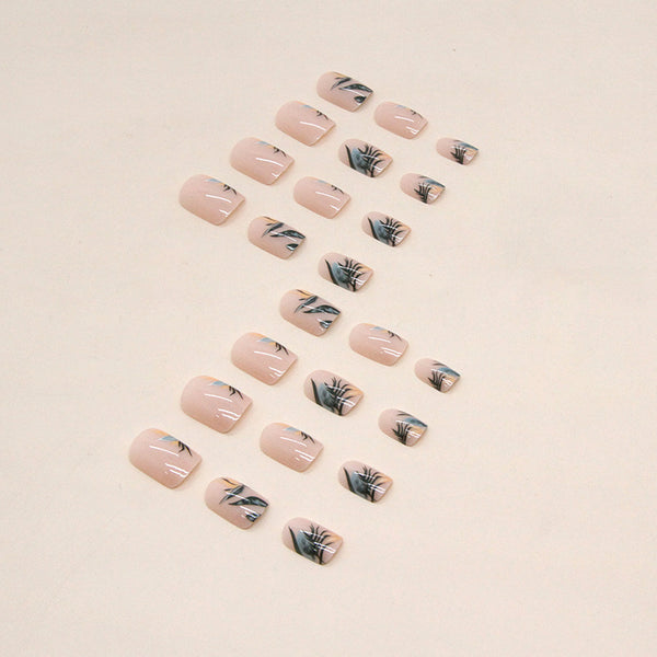 12 Sizes-24 Pcs Press On Nails W633