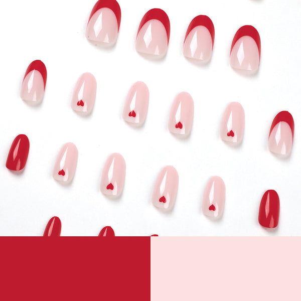 12 Sizes-24 Pcs Press On Nails JP1879