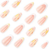 12 Sizes-24 Pcs Press On Nails JP3796