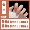 12 Sizes-24 Pcs Press On Nails R343