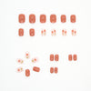12 Sizes-24 Pcs Press On Nails R343