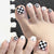 12 Sizes-24 Pcs Press On Nails JP2437