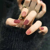 12 Sizes-24 Pcs Press On Nails R881