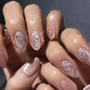 12 Sizes-24 Pcs Press On Nails MY037