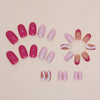 12 Sizes-24 Pcs Press On Nails W1119
