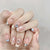 12 Sizes-24 Pcs Press On Nails Z811
