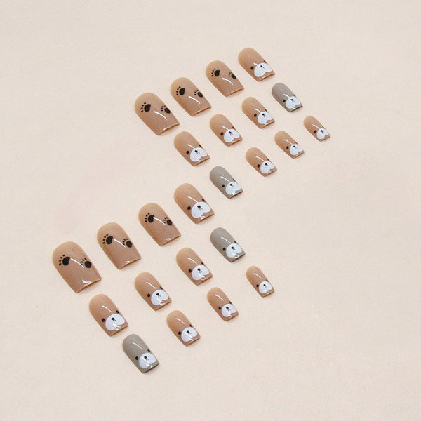 12 Sizes-24 Pcs Press On Nails W773