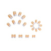 12 Sizes-24 Pcs Press On Nails Y404-2