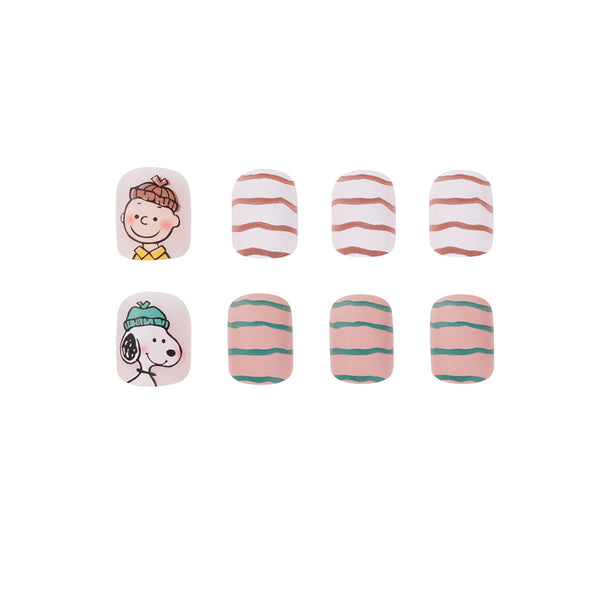 12 Sizes-24 Pcs Press On Nails JP998