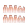 12 Sizes-24 Pcs Press On Nails JP2896