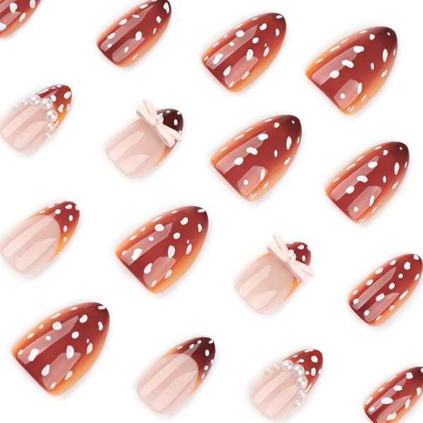 12 Sizes-24 Pcs Press On Nails JP4002