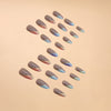 12 Sizes-24 Pcs Press On Nails Y557