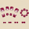 12 Sizes-24 Pcs Press On Nails Y1919