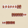 12 Sizes-24 Pcs Press On Nails Y1205