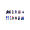 12 Sizes-24 Pcs Press On Nails Y217