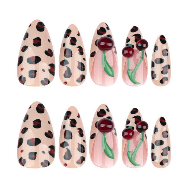 12 Sizes-24 Pcs Press On Nails JP3688