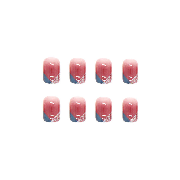 12 Sizes-24 Pcs Press On Nails R404