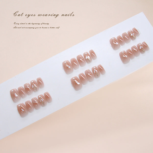 15 Sizes-30 Pcs Press On Nails T153