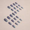 12 Sizes-24 Pcs Press On Nails W1370