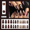 12 Sizes-24 Pcs Press On Nails W1836
