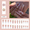 12 Sizes-24 Pcs Press On Nails Z757