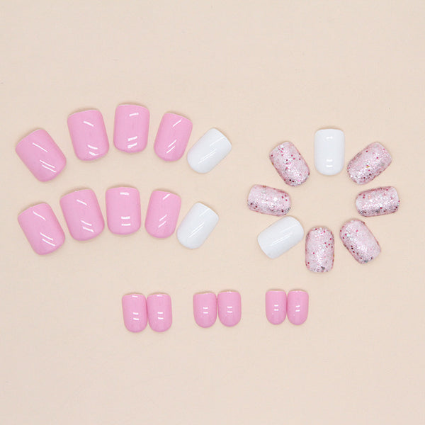 12 Sizes-24 Pcs Press On Nails W577