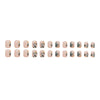 12 Sizes-24 Pcs Press On Nails W633