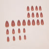 12 Sizes-24 Pcs Press On Nails W2208