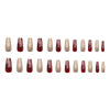 12 Sizes-24 Pcs Press On Nails W1873