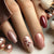 12 Sizes-24 Pcs Press On Nails W1702