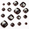 12 Sizes-24 Pcs Press On Nails JP1666