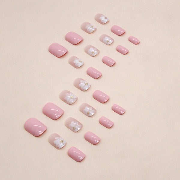12 Sizes-24 Pcs Press On Nails W1467