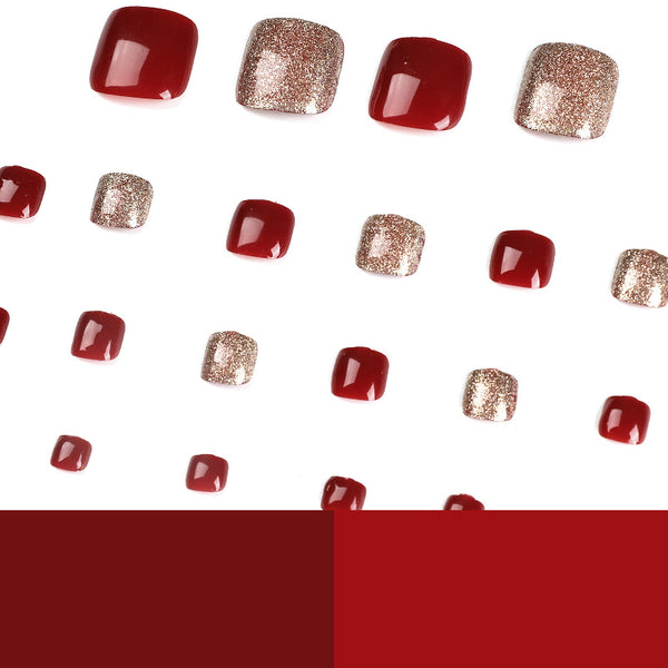 12 Sizes-24 Pcs Press On Nails JP2475