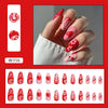 12 Sizes-24 Pcs Press On Nails W356