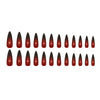 12 Sizes-24 Pcs Press On Nails W1843