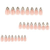 12 Sizes-24 Pcs Press On Nails JP4057